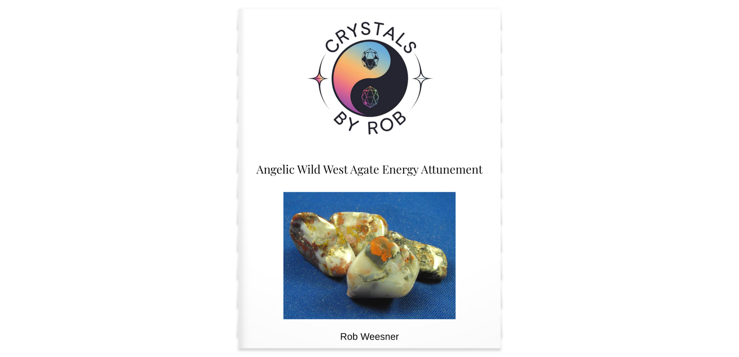 Angelic Wild West Agate Energy Attunement