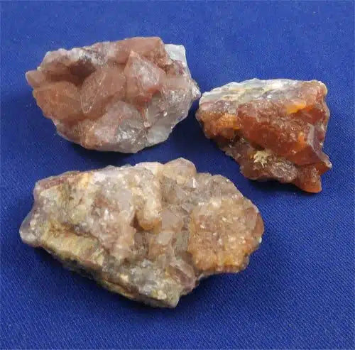 Red Quartz Crystal Clusters From Morocco Small