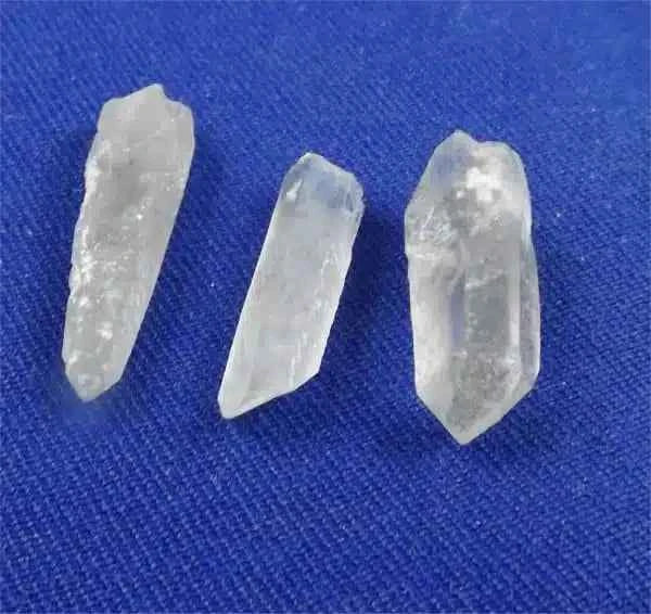 Actinolite In Quartz Crystals Small