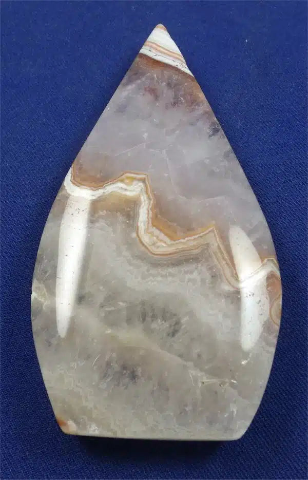 Amethyst Agate Teardrop 2