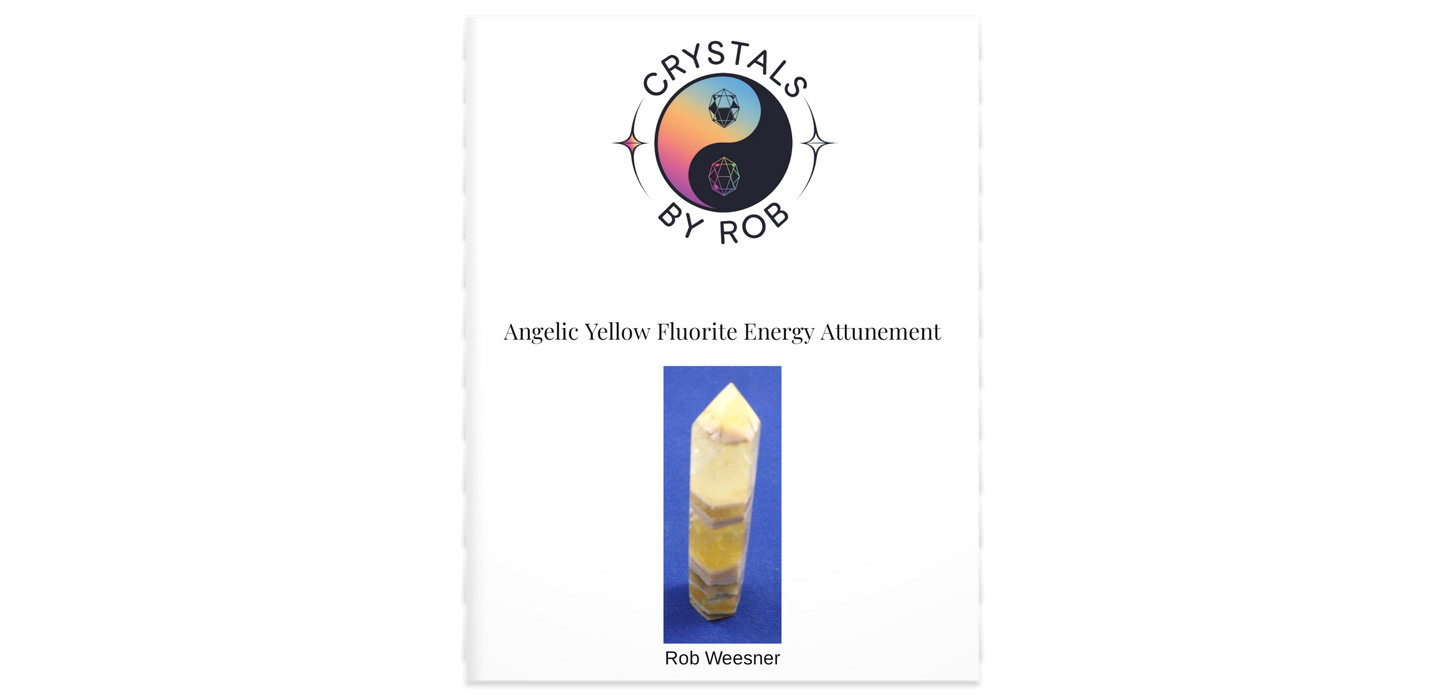 Angelic Yellow Fluorite Energy Attunement