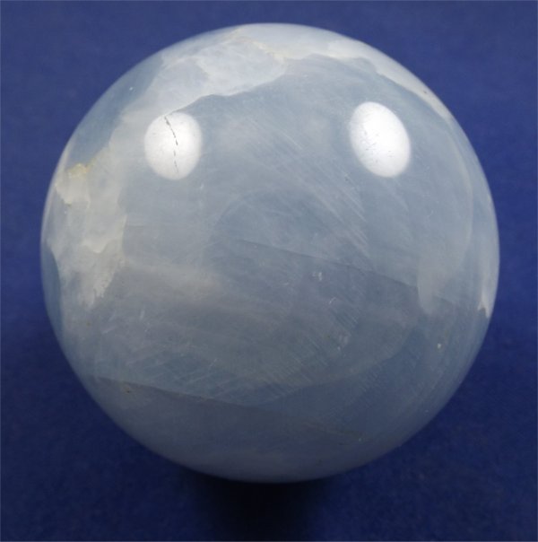 Blue Calcite Sphere 1