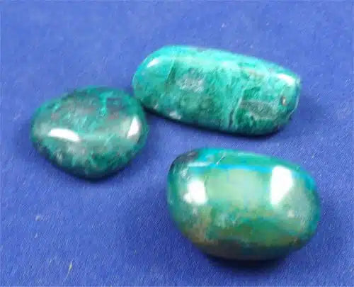 Chrysocolla Tumbled Stones Small