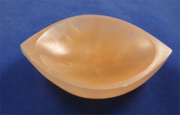 Orange Selenite Eye Bowl
