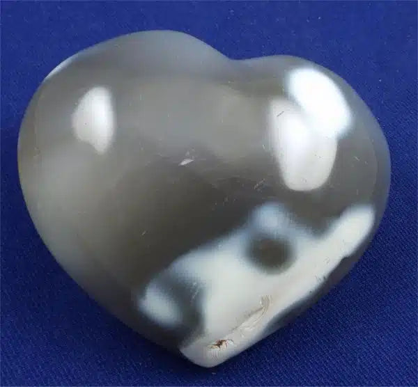 Orca Agate Heart 9
