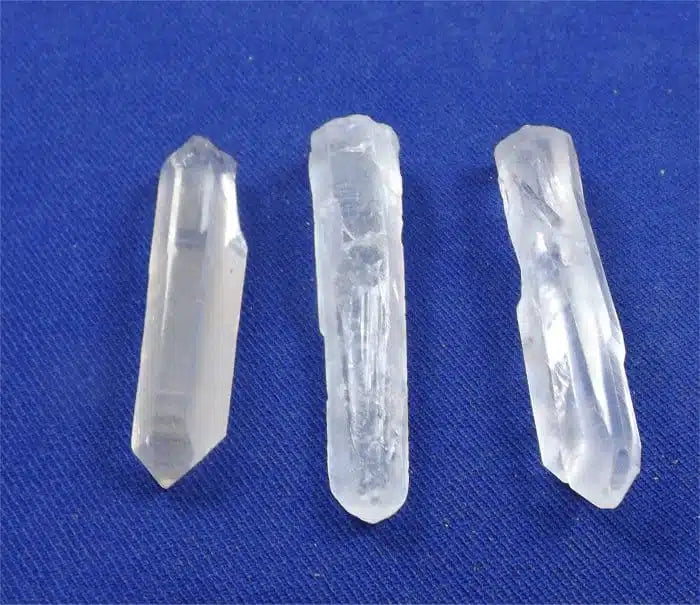 Pink Lemurian Quartz Crystals Small
