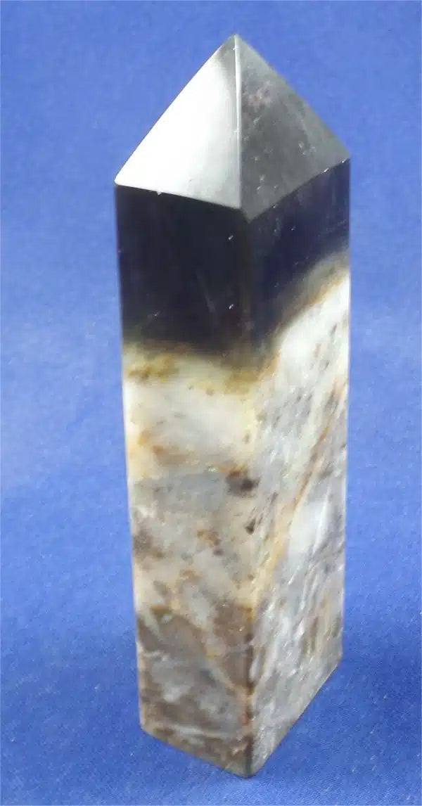 Purple Fluorite On Sphalerite Tower 3