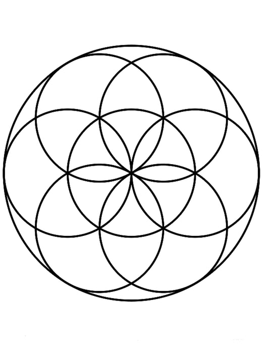 Sacred Geometry - Crystals By Rob