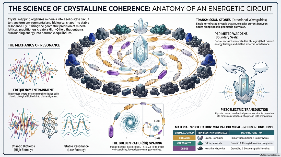 Crystal Mapping Infograph