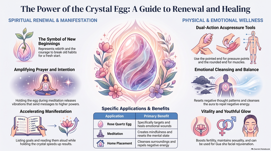 Egg Shaped Crystals Infograph