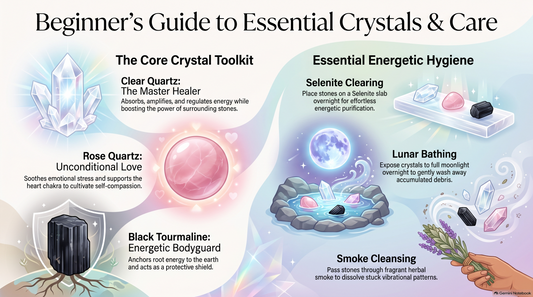 Crystals for Beginners: Choosing Your First Sacred Stones