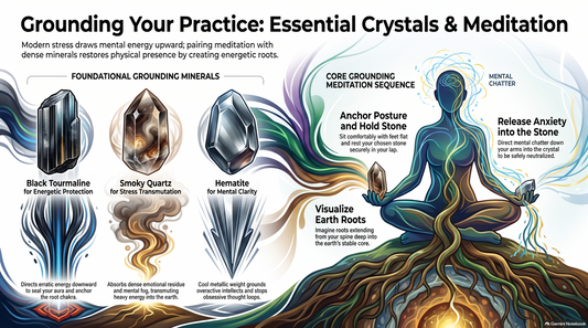 Crystals for Meditation: Deepen Your Grounding Practice
