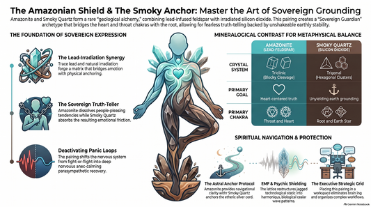 Amazonite And Smoky Quartz Infograph