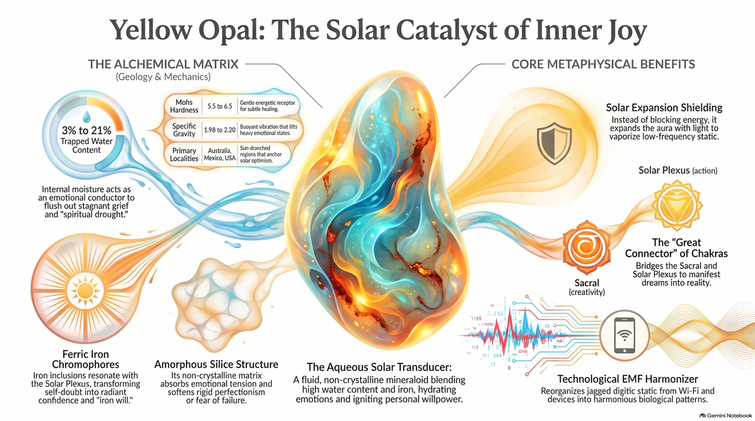 Yellow Opal Infograph