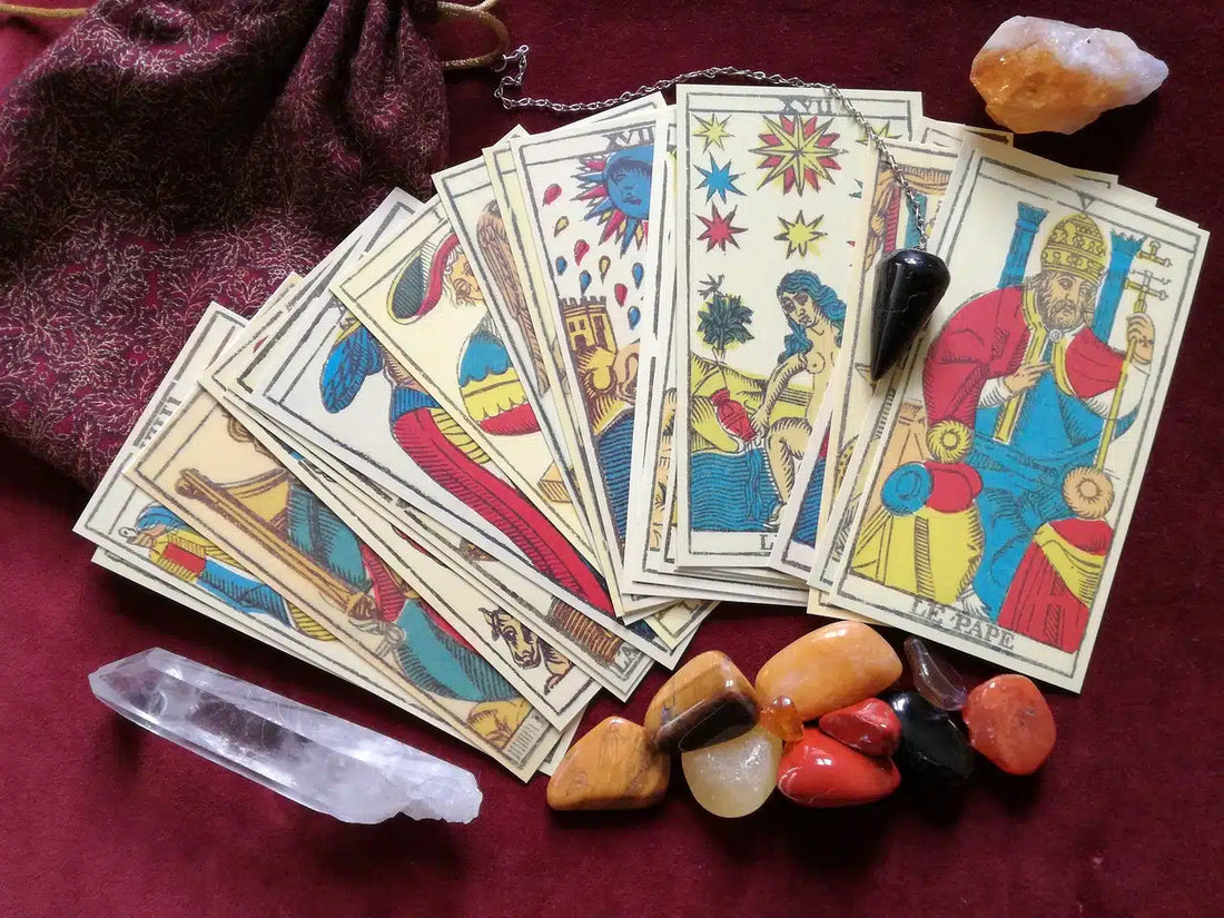 Unlock the Power of Crystals in Tarot