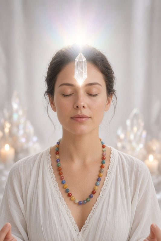 Clear Quartz Chakra Meditation