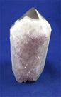 Agate Geode Point Tower 2 With Clear Quartz And Amethyst