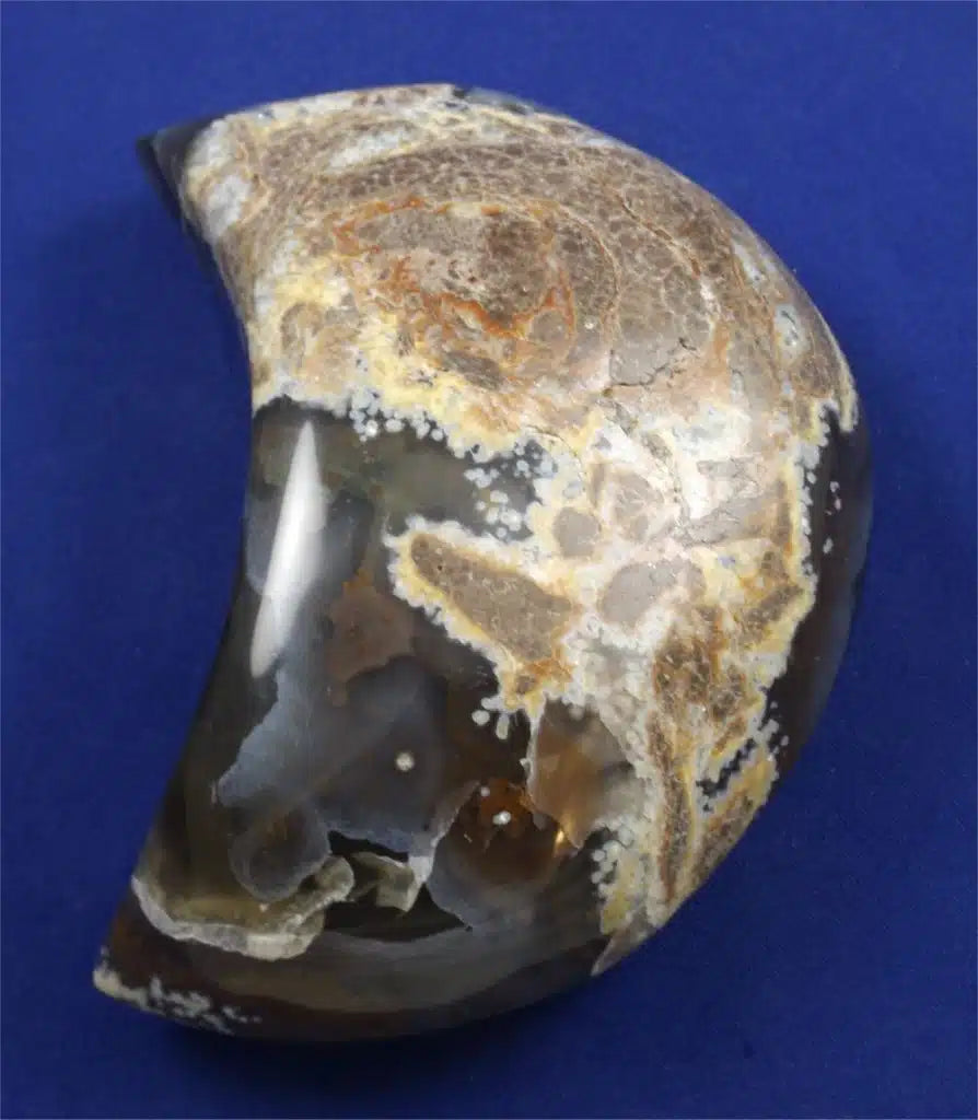 Agate Geode Moon 1 - Crystals By Rob