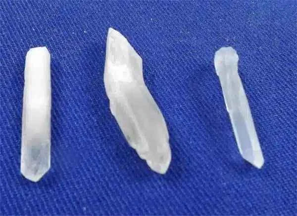 Actinolite In Quartz Crystals Small