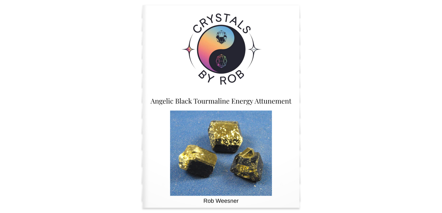Angelic Black Tourmaline Energy Attunement