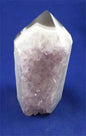 Agate Geode Point Tower 2 With Clear Quartz And Amethyst
