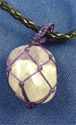 Amethyst Tumbled Stone Necklace