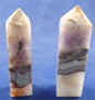 Amethyst Lace Agate Obelisks