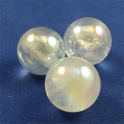 Angel Aura Quartz Mini Spheres