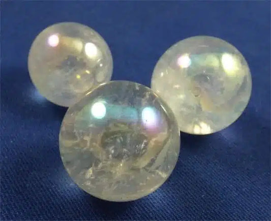 Angel Aura Quartz Mini Spheres