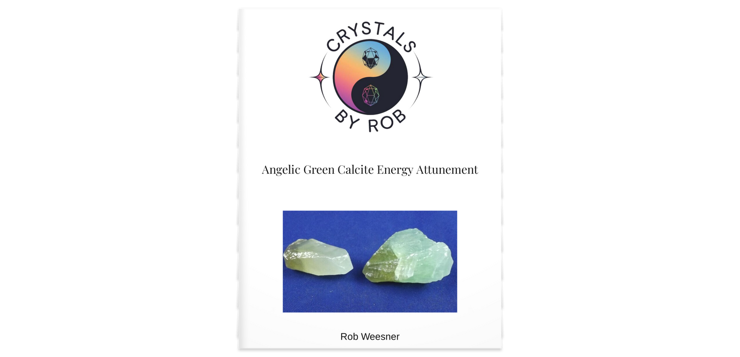 Angelic Green Calcite Energy Attunement