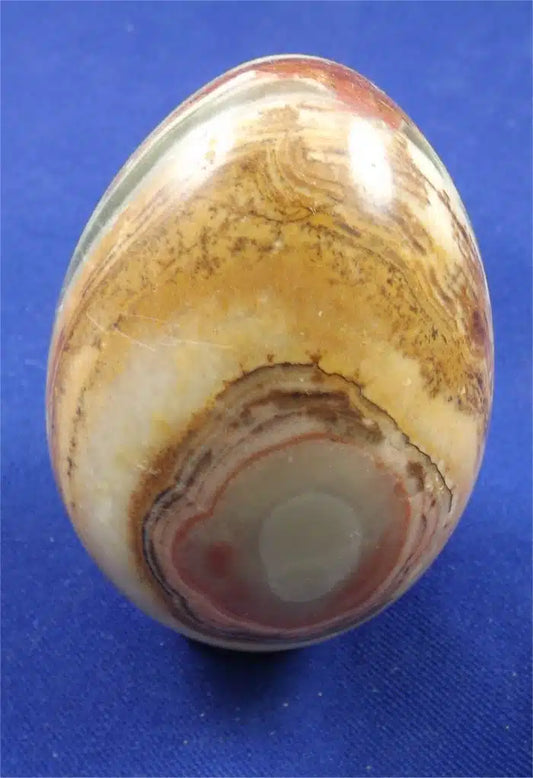 Banded Calcite Egg 1
