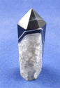 Banded Black Agate and Quartz Tower 2
