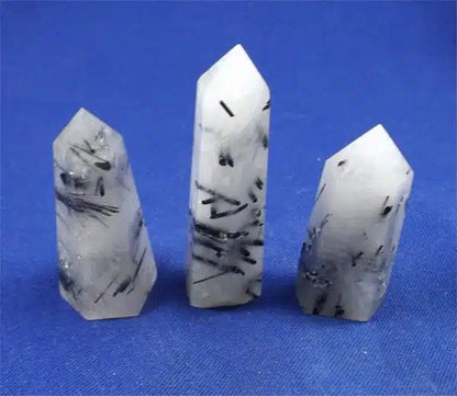 Black Tourmaline In Quartz Towers