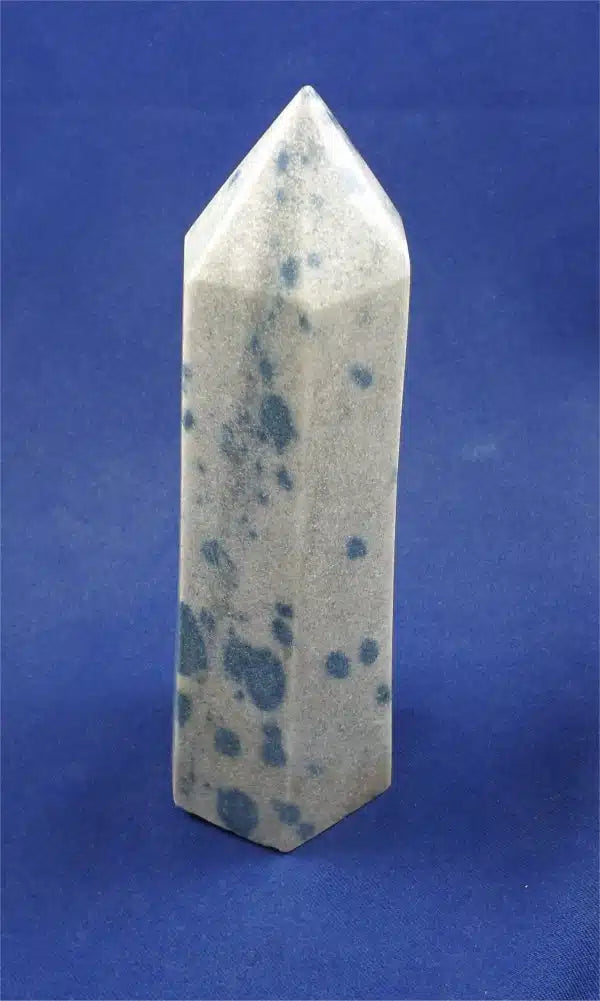 Apatite In Albite “Blueberry Quartz” Tower 2