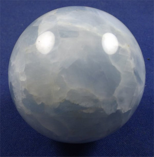 Blue Calcite Sphere 1