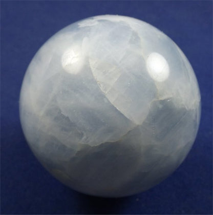 Blue Calcite Sphere 2
