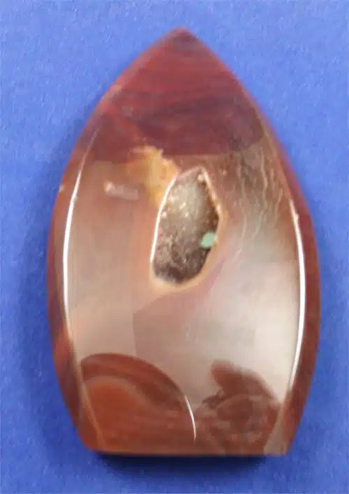 Carnelian Teardrop 1 With Druzy