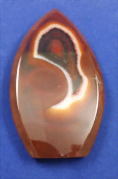 Carnelian Teardrop 2 With Druzy
