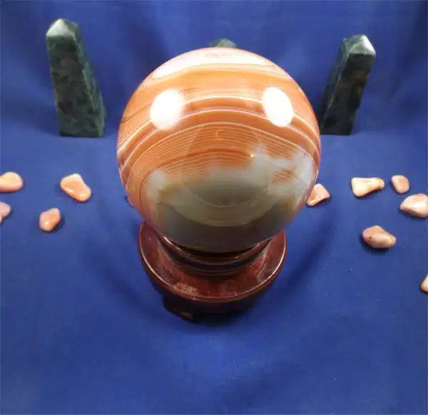 Carnelian Sphere 1