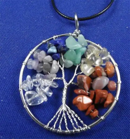 Chakra Tree Of Life Pendant