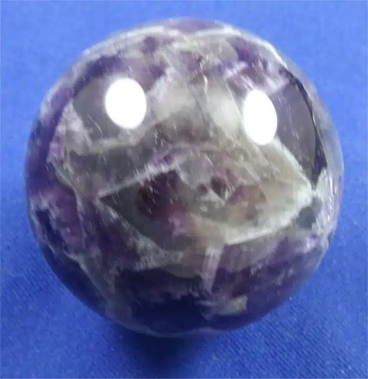 Chevron Amethyst Sphere 1