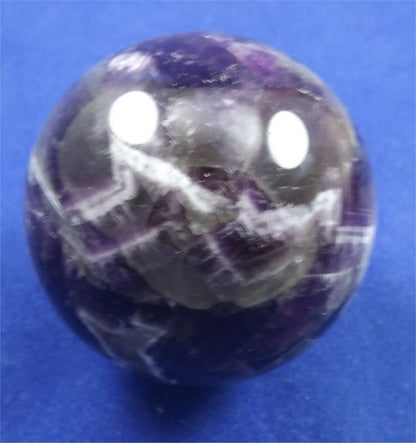 Chevron Amethyst Sphere 3