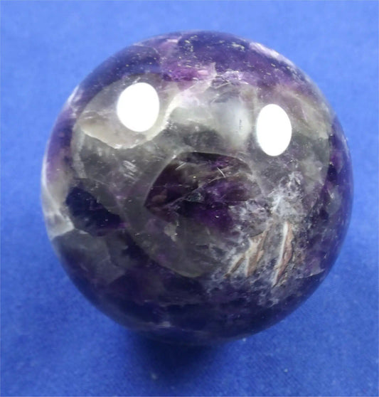 Chevron Amethyst Sphere 3