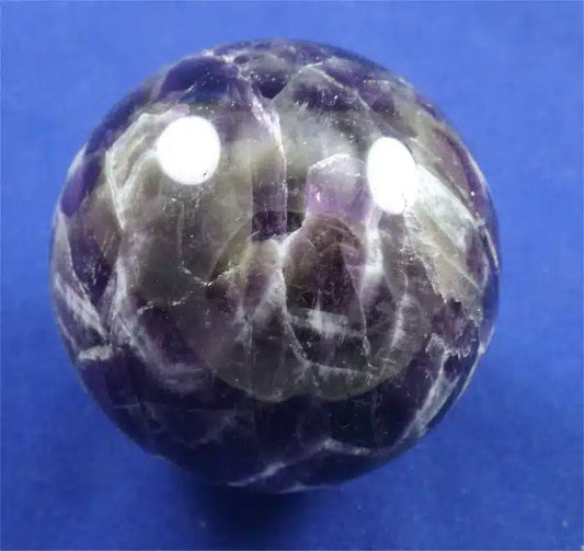 Chevron Amethyst Sphere 5