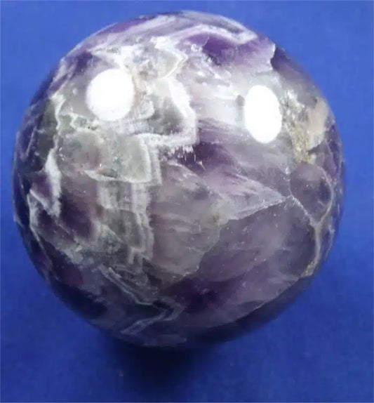 Chevron Amethyst Sphere 6