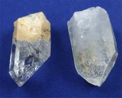 Clear Quartz Crystals With Chlorite Medium