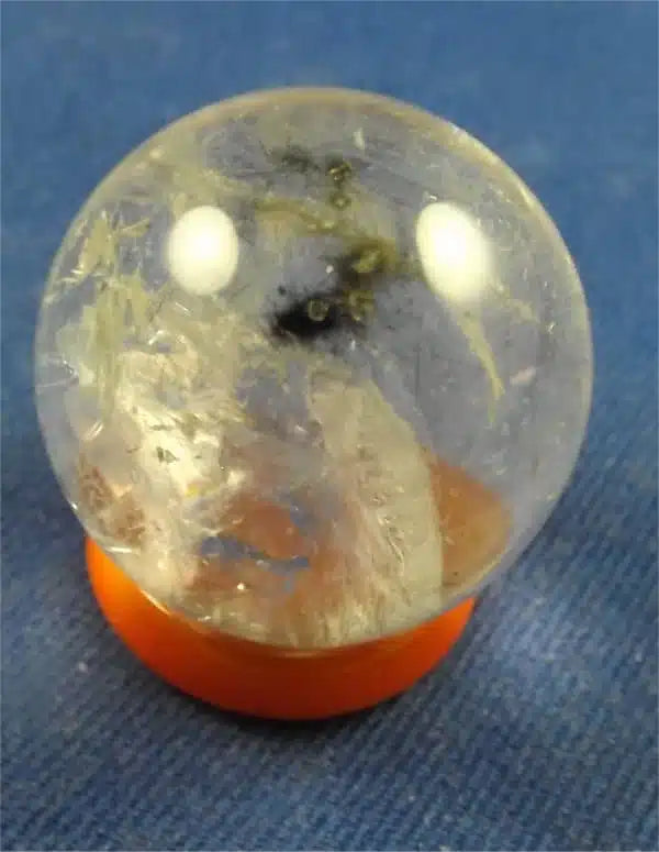 Chlorite in Quartz Mini Sphere 2