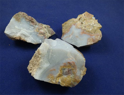 Drum Mountain Blue Agate Rough