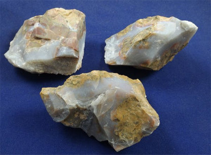 Drum Mountain Blue Agate Rough