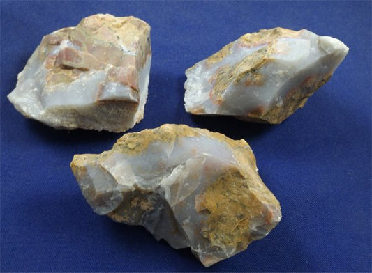 Drum Mountain Blue Agate Rough